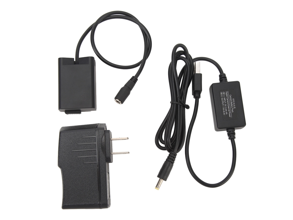 Batería EL25 falsa para cámara Nikon, batería falsa con decodificación completa y adaptador USB DC.