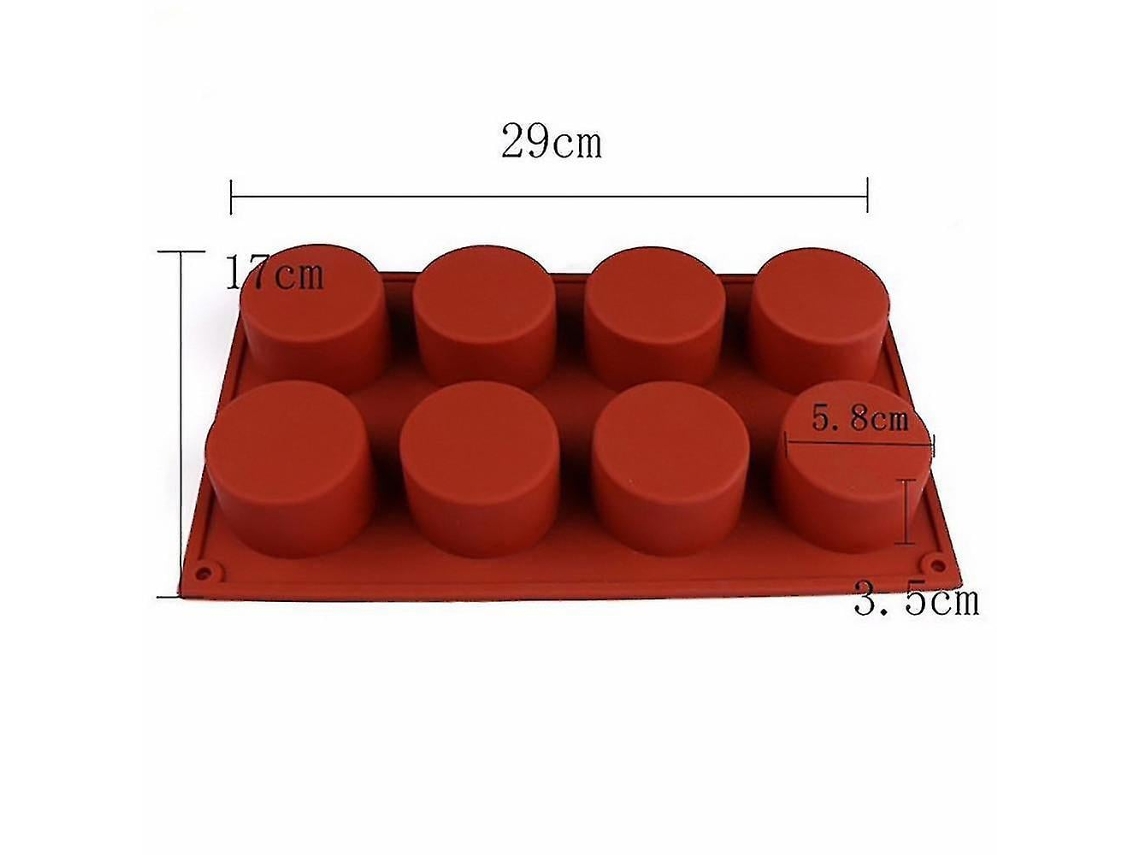 Moldes de pan, moldes de silicona 3D para hornear Skittles Chaberlu