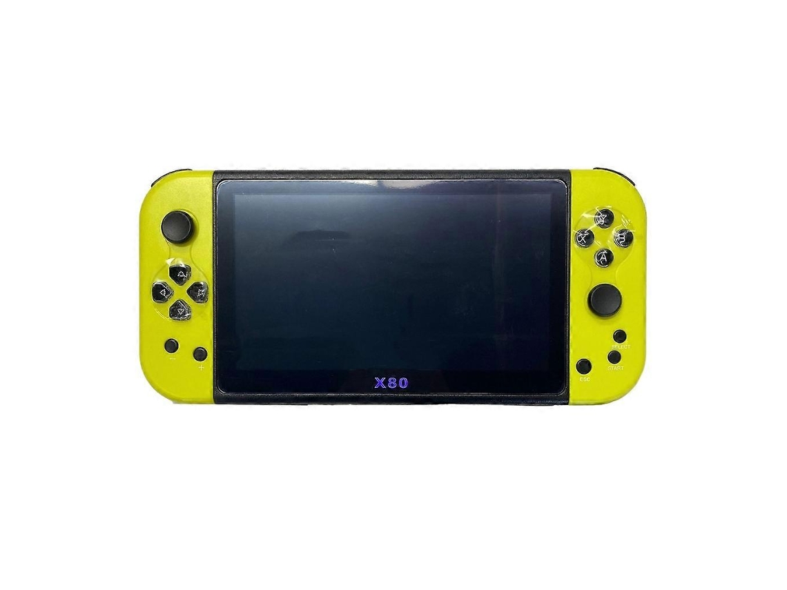 Consola De Videojuegos Portátil Retro X80 10 Emuladores 10000 Juegos Clásicos Reproductor De Videojuegos Portátil Con Pantalla Tft De 7