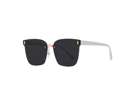 2023 Gafas de sol sin marco Anti-ultravioleta Marrón Gafas de sol Mujer Verano Gafas de protección solar de alto grado Gris