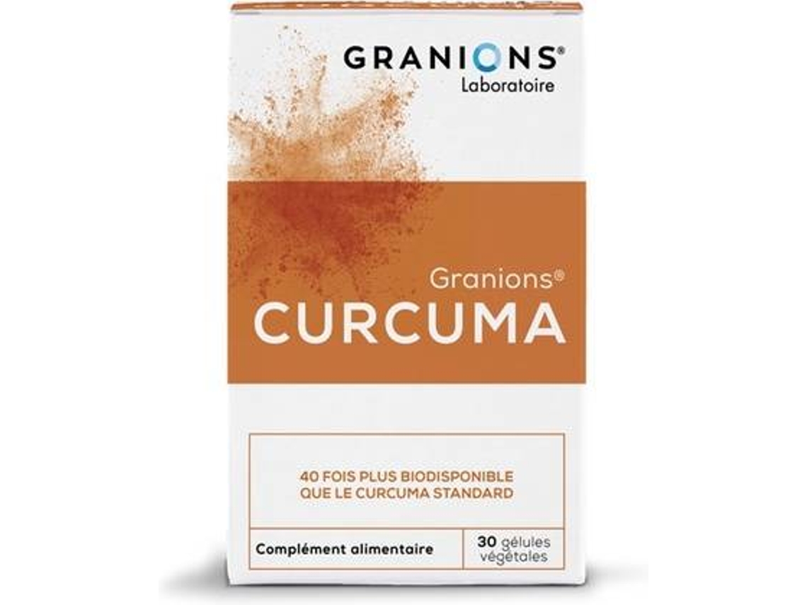 Complemento Alimentar GRANIONS Açafrão (30 cápsulas)