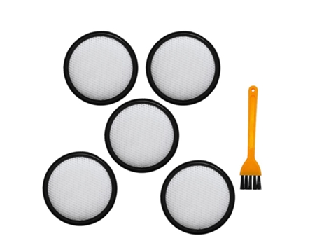 Filtro hepa de 5 peças (com escova de limpeza) para peças proscenic p8