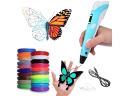 Lápiz De Impresión 3d Con Pantalla Lcd, Incluye Filamento Pla, Cable Usb Y Soporte. Panoona