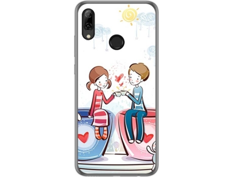 Carcasa Huawei P Smart 2019 TUMUNDOSMARTPHONE Café Multicolor