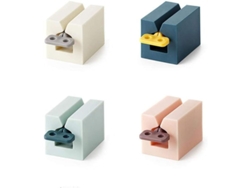 Soporte De Rosca Reutilizable Con Diseño De Cola De Pez Para Tubos De Pasta De Dientes, Fabricado En Plástico Abs.