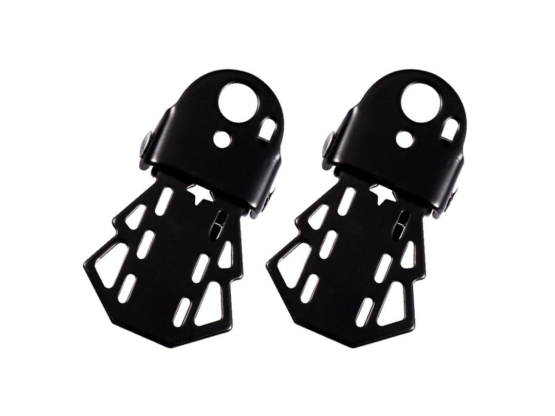 2 Piezas De Pedales De Soporte Universales De Acero Para Bicicleta, Estriberas Plegables Para Bicicleta, Pies