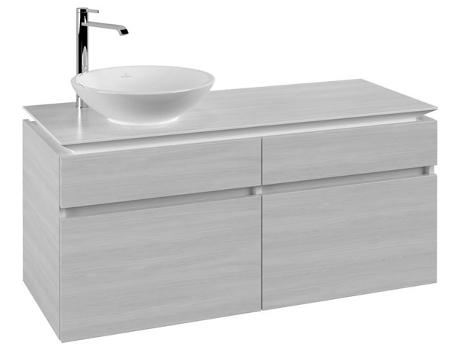 Mueble de lavabo Villeroy &amp Boch Legato B580 1200x550x500mm lavabo lado izquierdo