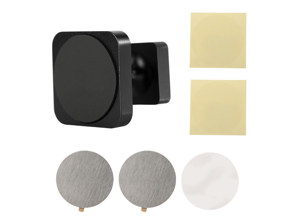 Soporte Para Teléfono En Coche Con Rotación De 360 Grados, Fuerte Magnético, Bracket Universal De Navegación, Negro