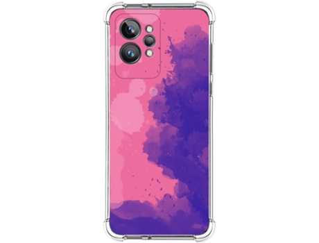 Carcasa para Realme GT 2 Pro 5G TUMUNDOSMARTPHONE Dibujos Antigolpes Acuarela 07 Multicolor