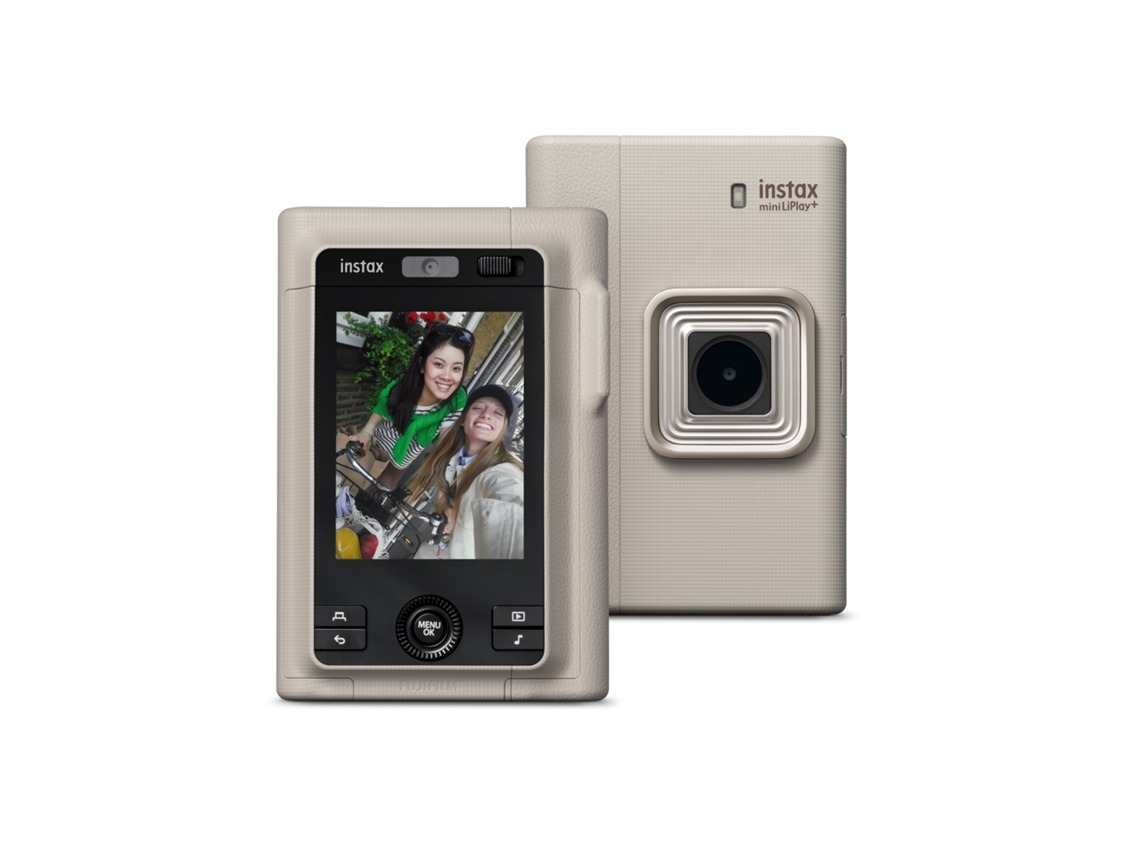 Cámara instantánea FUJIFILM Instax Mini Liplay+ (Beige)