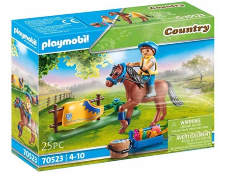 PLAYMOBIL PLAYMOBIL Country: Poni coleccionable Galés (Edad Mínima: 4)