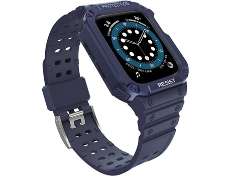Funda Apple Watch Series 7/6/5/4/3/2/Se (41/40/38 mm) LMOBILE (Azul)