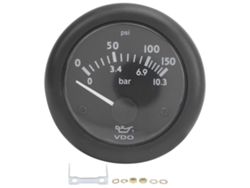 Manómetro De Presión De Aceite Diésel De 52 Mm, 0-150 Psi, 12 V Cc, Para Motor De Generador, Aguja De Plástico.