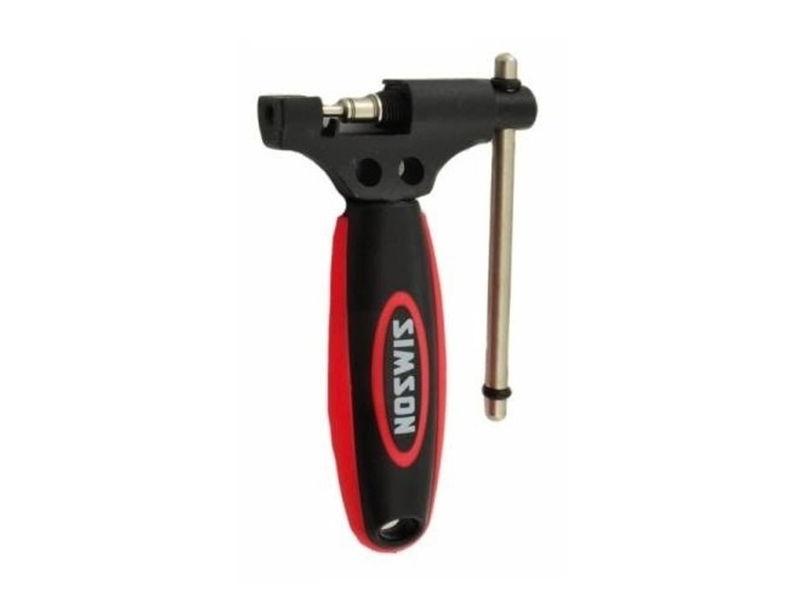 chain punch De Luxe universal black/red SIMSON