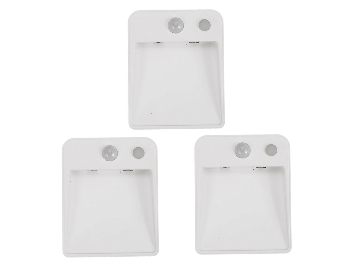 Luz nocturna con sensor de movimiento, 3 lámparas LED inalámbricas de mesa para el hogar, el pasillo y el baño.
