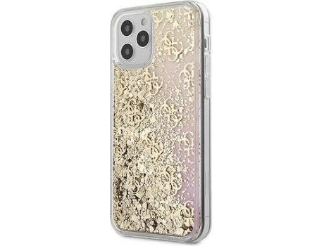 Funda iPhone 12 Mini LMOBILE Guess Dorado