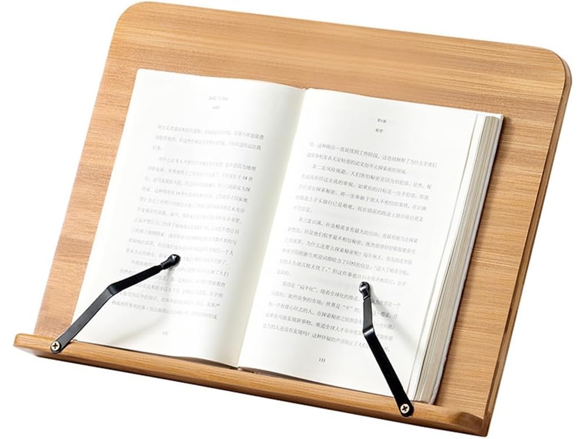 Soporte Plegable Para Libros, Ideal Para El Estudio Y La Cocina. Tableta Portátil Ajustable.