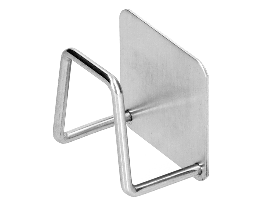 Estante De Drenaje De Acero Inoxidable Para Cocina, Gancho De Pared Para Estropajos Y Utensilios.