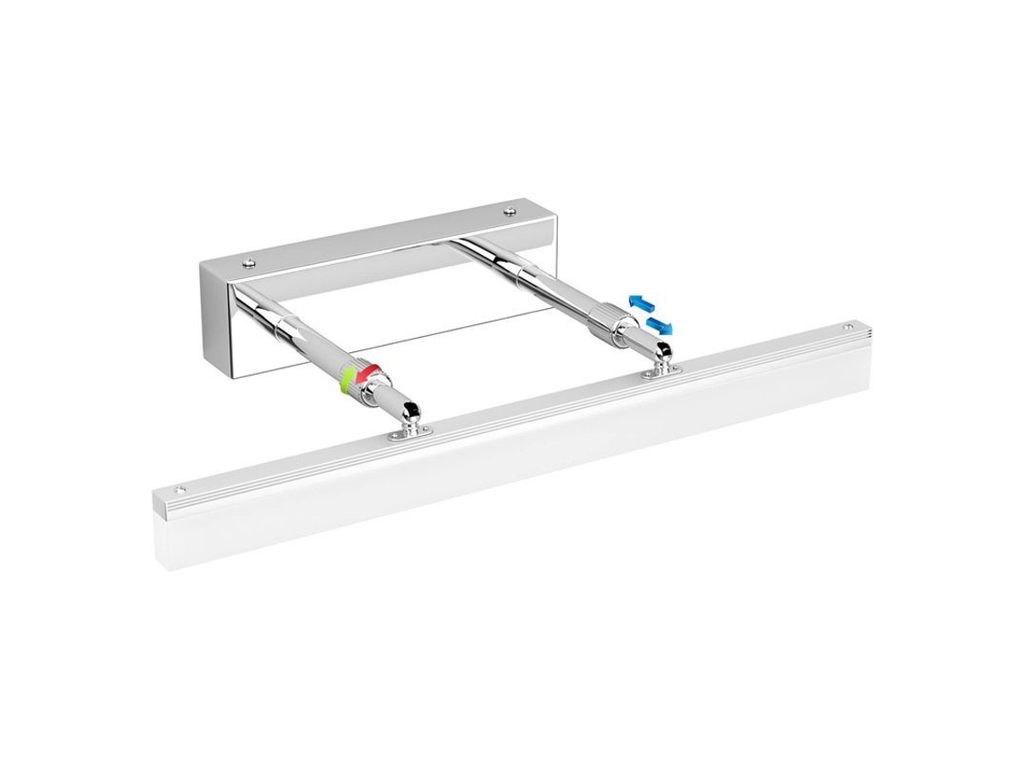 2026-luz Espejo Led Ajustable Baño, Lámpara Moderna 9w 40cm Ip44 Blanco Luz Fría 6000k