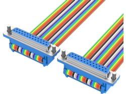 Cable Db25 De Pvc, 25 Pines, Tuerca De Fijación Segura