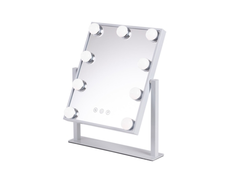 Espejo Iluminado Maquillaje LED 4200ºK 30x36Cm Blanco 40.000H [SUN-KRS300360-W] GREENICE