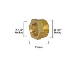 Tapon Valvula Cesta Para Fregadero. Inoxidable T-93bp-115 1 1/2 WOLFPACK LINEA PROFESIONAL