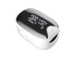 Oxímetro De Pulso Digital Pantalla Led Blanca, Mide Spo2 Y Pulso Para Control De Salud Familiar Adulta