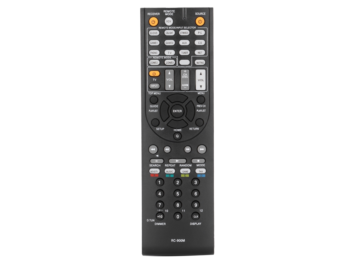 Mando A Distancia De Repuesto Rc900m Para Receptores De Audio Y Vídeo Onkyo Tx-rz900 Y Tx-rz800.