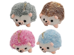 4 Llaveros De Erizo, Llavero De Peluche Con Forma De Erizo En Miniatura Para Mochila O Llavero.