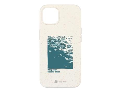 Funda Móvil Oficial Compostable Base para iPhone 13 PHONECASES3D Blanco