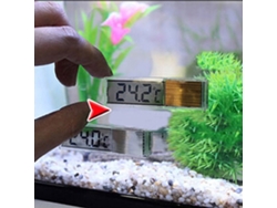 Termómetro Digital 3d Para Acuario Con Pantalla Lcd, Sensor Electrónico, Precisión De 0,1 °c, Adhesivo.