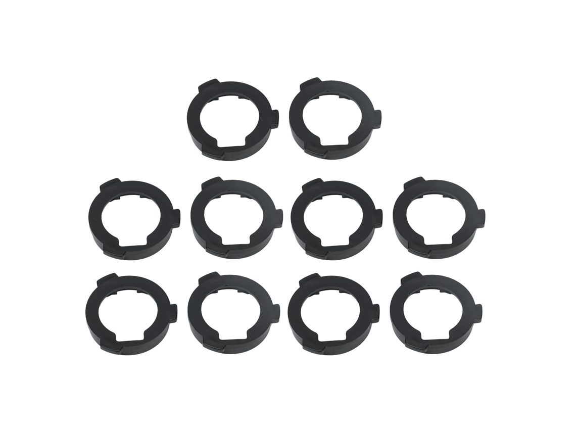 10 Bases Para Bombillas Led De Faros Delanteros, Adaptador Resistente A La Corrosión, Fácil Instalación.