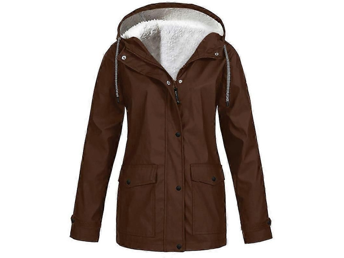 2026-chaqueta Mujer Invierno Otoño Fleece Impermeable Transpirable Antiviento Abrigo Montaña Capucha Tela Recubierta Brillo