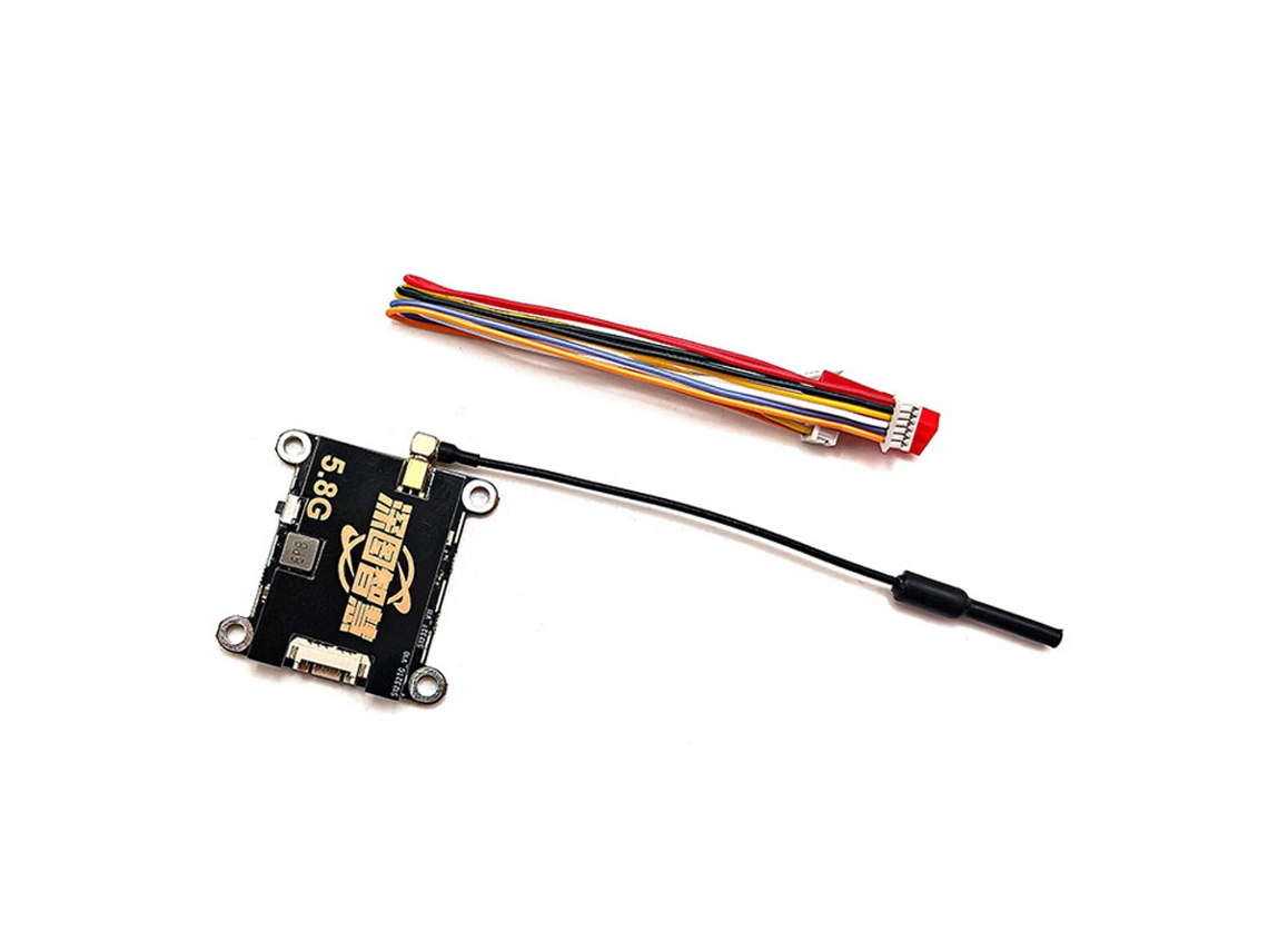 Transmisor Fpv Slonwake S1232t 5.8ghz 48ch Potencia Ajustable 200mw/500mw/1w/2w 7-32v Vtx Baja Latencia Aviones Rc Drones Fpv Ala Fija