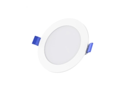 Placa Led 6w Circular Solid Corte Ø 100-110 Mm 4000k Triac Branco Neutro