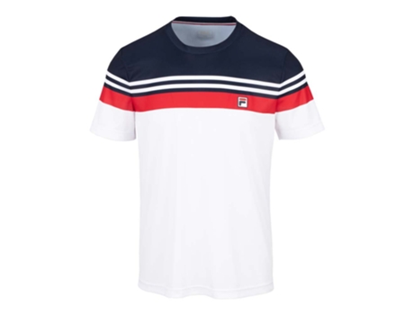 Camiseta de Hombre para Deporte FILA SPORT Malte Blanco (S)