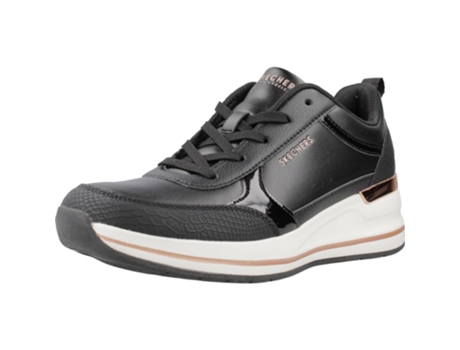 Zapatos de Mujer SKECHERS Tecido Negro (39)