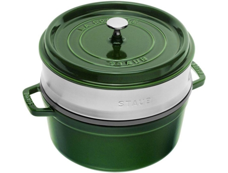 Cacerola STAUB (Verde - Hierro Fundido - 26 cm)