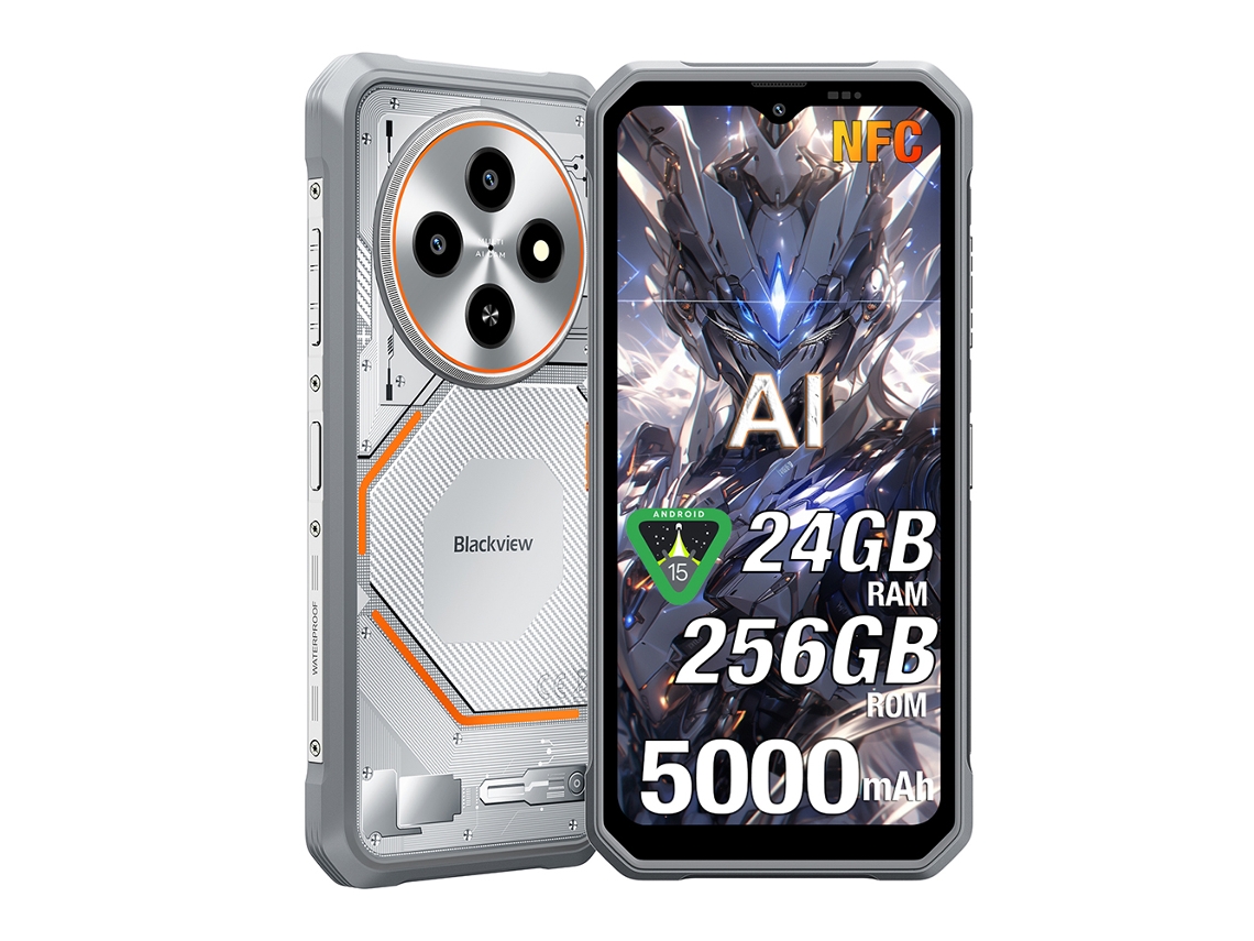 Smartphone Blackview Fort 2 (6,56'' - 24 Gb - 256 Gb - Blanco)