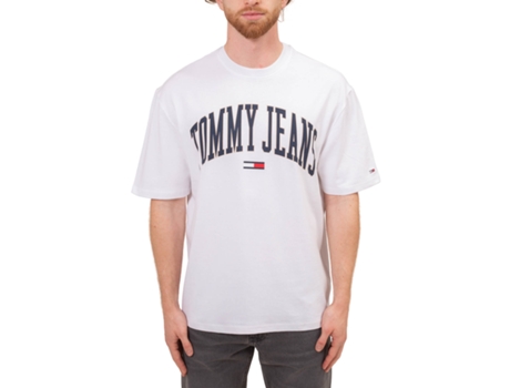 Camiseta de Hombre TOMMY JEANS Blanco (M)