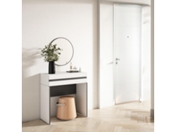 Tocador Cajón SKRAUT HOME Melamina Blanco (70x35x75)