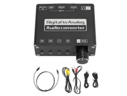 Convertidor De Audio Digital A Analógico Bluetooth 5.1 Óptico/coaxial Para Altavoz De Tv