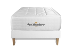 Canapé de Matrimonio Windsor Altura ROYAL PALACE BEDDING Espuma con memoria Blanco (90x200)
