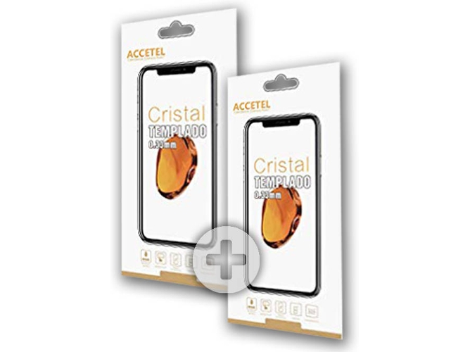 Protector de cristal templado ACCETEL Samsung Galaxy S9+ Plus