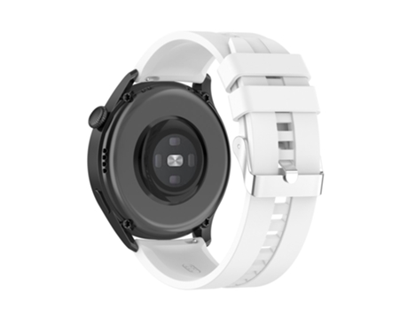Correa de Silicona ajustable 22mm para Huawei Watch 3/Watch 3 Pro/Watch GT 2 46mm/Watch Buds - blanco
