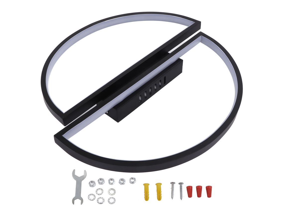 Bj-lâmpada De Teto Em Forma De Semicírculo Estilo Simples Led Quente Metal Durável Para Quarto Cozinha