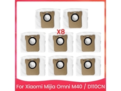 8pcs Dust Bag Fit For Omni M40 / D110cn Vacuum Cleaner Spare Part Accessories Kit