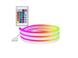 Tira Neón LED 11 W/m RGB 220V AC 60 LED/m Semicircular 180º IP67 a Medida Corte cada 100 cm LEDKIA