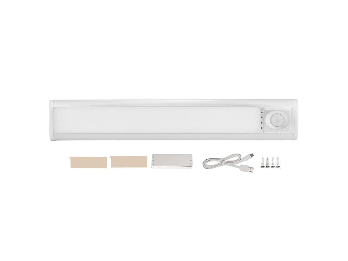 Lámpara Con Sensor De Movimiento Para Armario, Material Metal+pc, Luz Nocturna Y Fixture De Luz Corporal