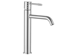 Grifo de lavabo alto Rea Lungo Diamond cromado